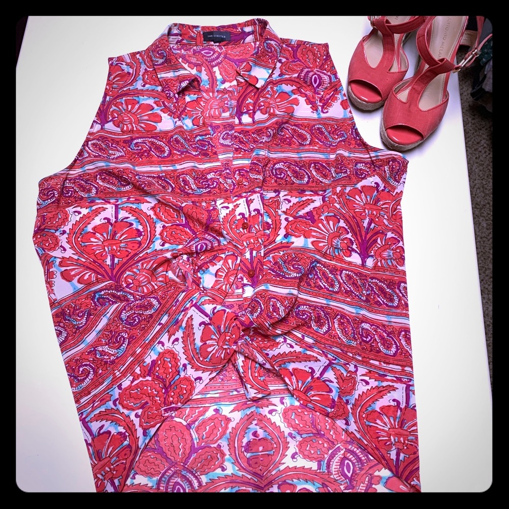 The Limited Button Up Blouse